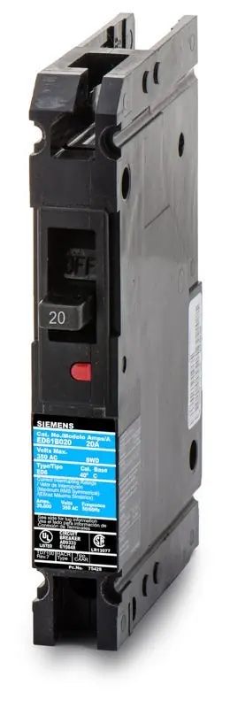 Luxury Siemens ED61B045 - 45A 1 Pole Molded Case Circuit Breaker