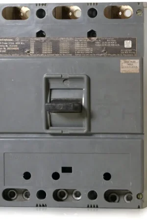 Eaton / Westinghouse HLA3400 - 400A 3 Pole Molded Case Circuit Breaker Authentic