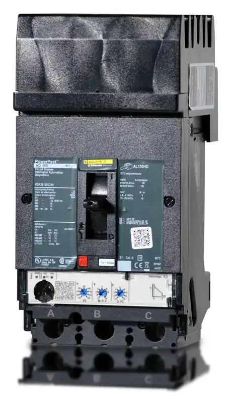 Popular Square D HDA36150U31X 3 Pole Circuit Breaker