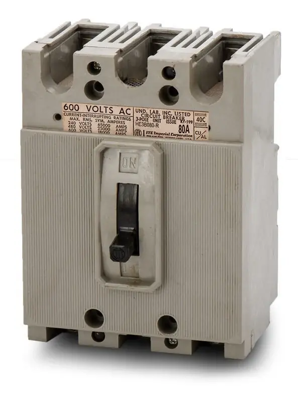 Genuine Siemens HE3B080 - 80A 3 Pole Molded Case Circuit Breaker