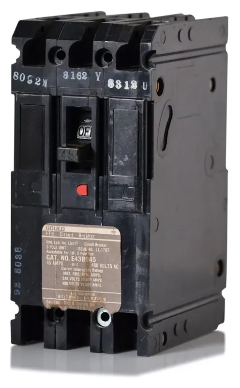 Best Choice Siemens E43B045 - 45A 3 Pole Molded Case Circuit Breaker