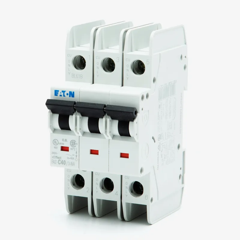 Eaton / Cutler-Hammer FAZ-C40/3-NA - 40A 3 Pole Miniature Circuit Breaker Time-Limited