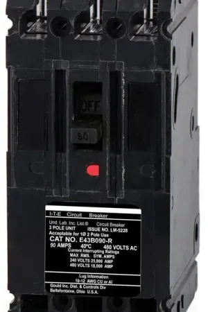 Brand New Siemens E43B090 - 90A 3 Pole Molded Case Circuit Breaker