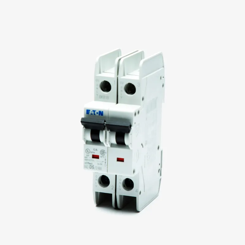 Budget Eaton / Cutler-Hammer FAZ-D5/2-NA - 5A 2 Pole Miniature Circuit Breaker