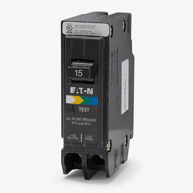 Eaton / Cutler-Hammer BRPAFGF115 - 15A Dual Function Miniature Circuit Breaker Crafted