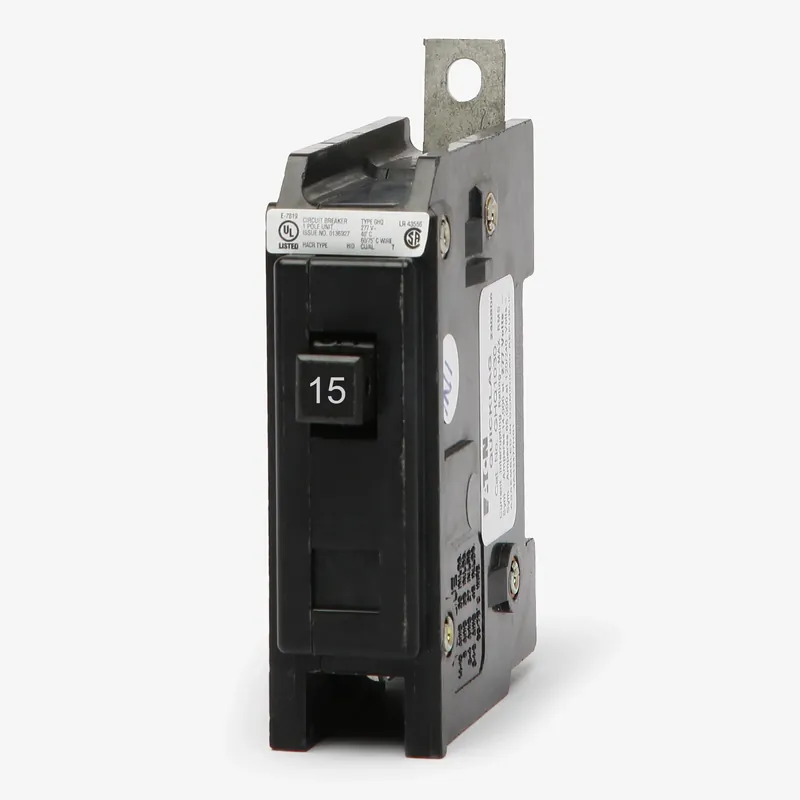 Place Order Eaton / Cutler-Hammer GHQ1015 - 15A 1 Pole Molded Case Circuit Breaker