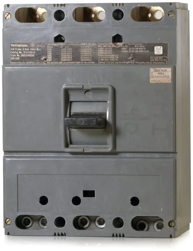 Eaton / Cutler-Hammer HLA3300 - 300A 3 Pole Molded Case Circuit Breaker Brand New