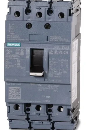 Buy Direct Siemens 3VA5211-5ED31-0AA0 - 110A 3 Pole Molded Case Circuit Breaker