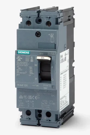 Markdown Siemens 3VA5112-6ED21-0AA0 - 125A 2 Pole Molded Case Circuit Breaker