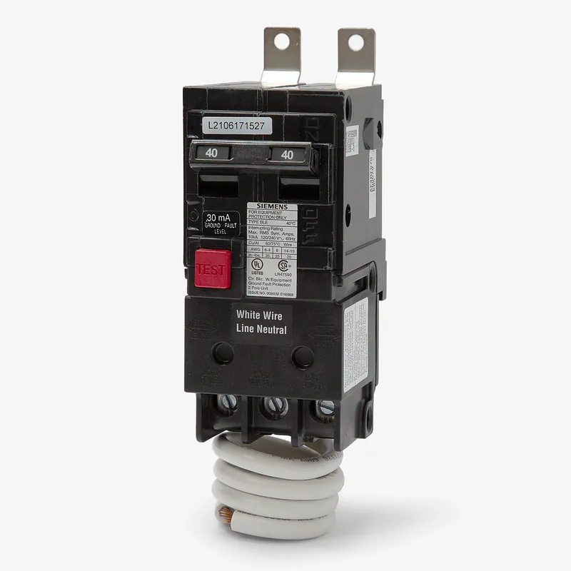 Siemens BE240H - 40A GFEP Molded Case Circuit Breaker One Day Deal