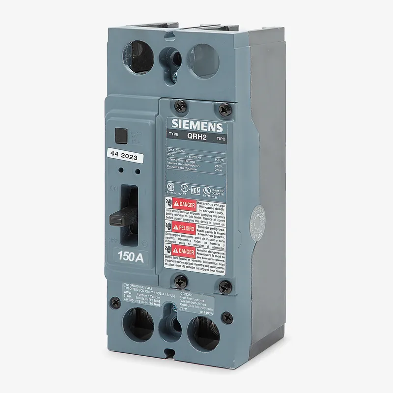Siemens QRH22B150 - 150A 2 Pole Molded Case Circuit Breaker Next Day Delivery