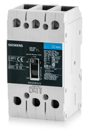 Fan Favorite Siemens NGG3B030 - 30A 3 Pole Molded Case Circuit Breaker