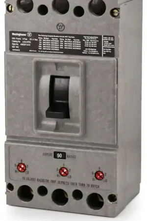 Eaton / Westinghouse HKA3090 - 90A 3 Pole Molded Case Circuit Breaker Special Offer