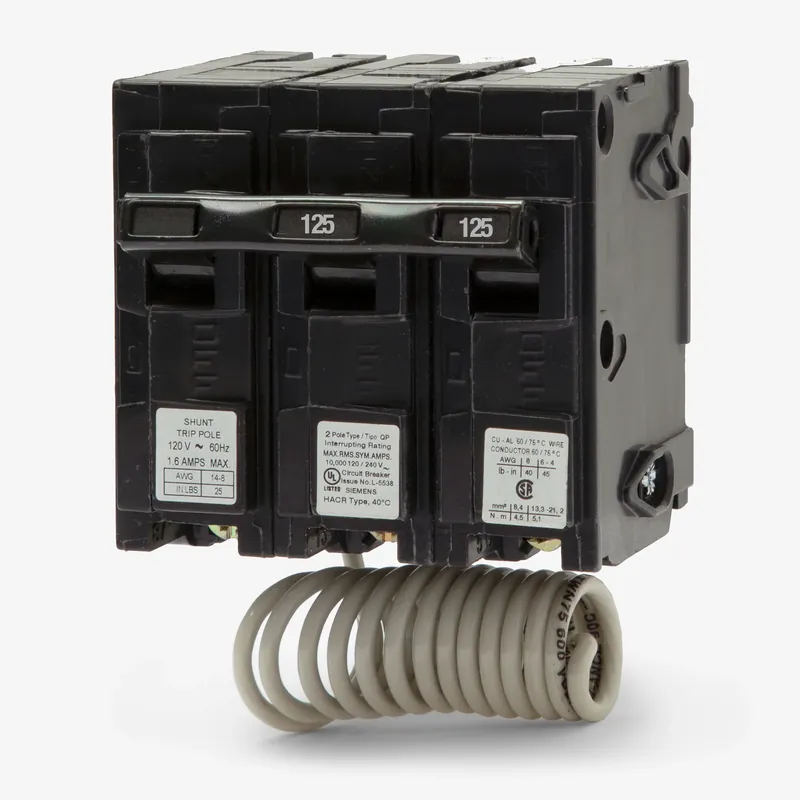 Same Day Shipping Siemens Q212500S01 - 125A 2 Pole Miniature Circuit Breaker