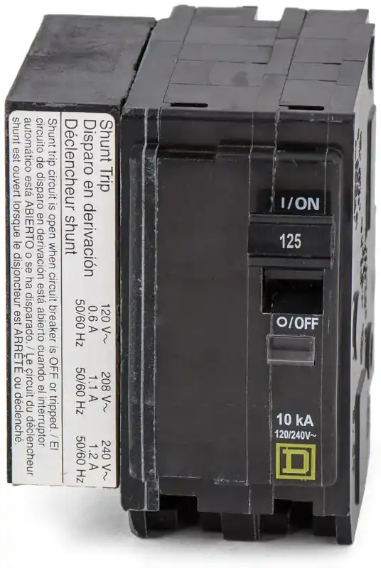 Clearance Square D QO21251021 - 125A 2 Pole Miniature Circuit Breaker