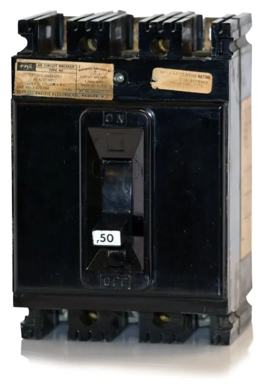 Federal Pacific NE231050 - 50A 3 Pole Molded Case Circuit Breaker Fast Shipping