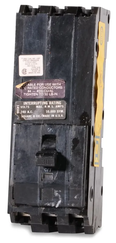 Square D Q1B330 - 30A 3 Pole Molded Case Circuit Breaker Reduced Price