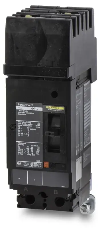 Brand New Square D HGA261001 - 100A 2 Pole Molded Case Circuit Breaker