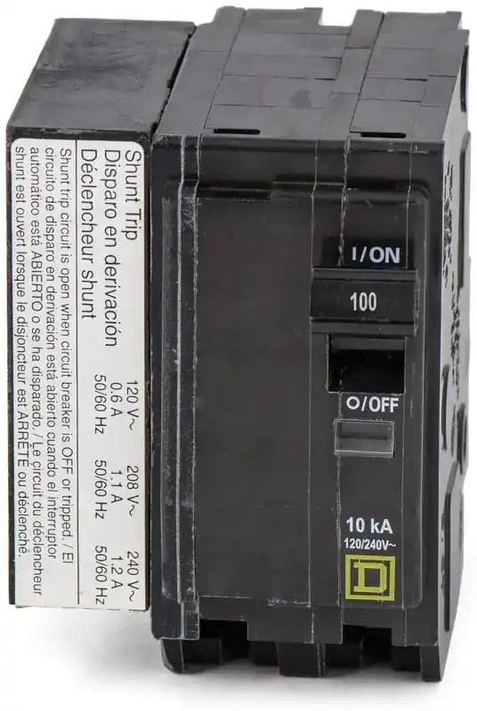 Square D QO21001021 - 100A 2 Pole Miniature Circuit Breaker Budget