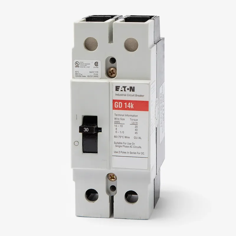 Markdown Eaton / Cutler-Hammer GD2030 - 30A 2 Pole Molded Case Circuit Breaker