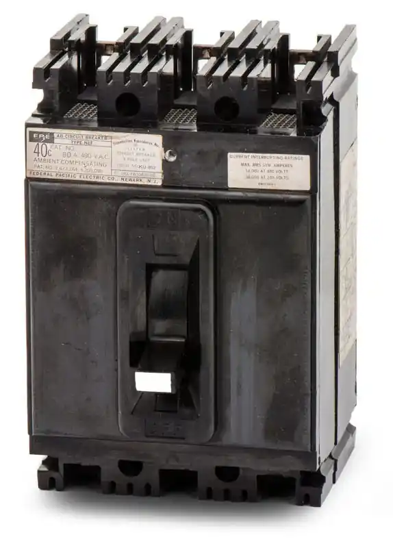Federal Pacific NEF435090 - 90A 3 Pole Molded Case Circuit Breaker Trending