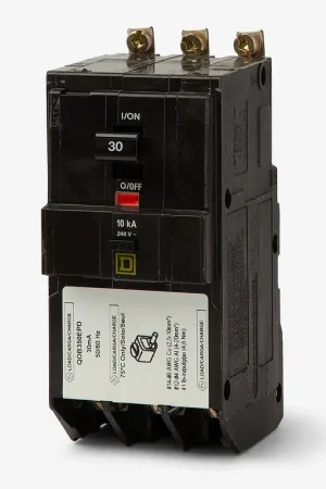 Top Rated Square D QOB330EPD - 30A GFEP Miniature Circuit Breaker