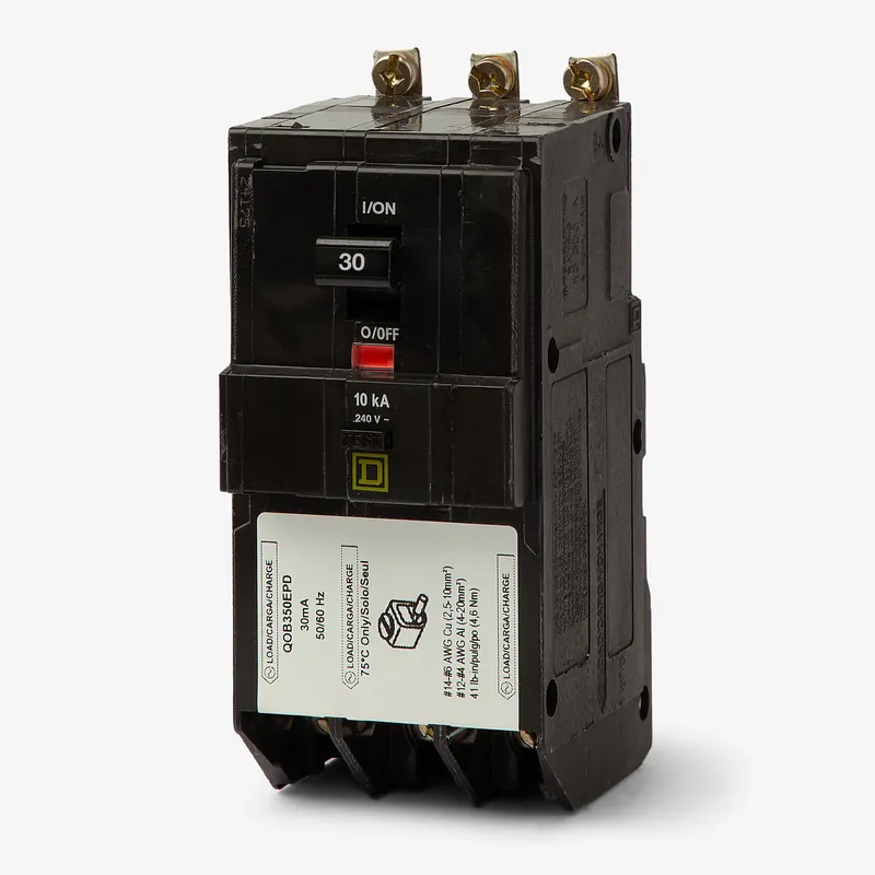 Top Rated Square D QOB330EPD - 30A GFEP Miniature Circuit Breaker