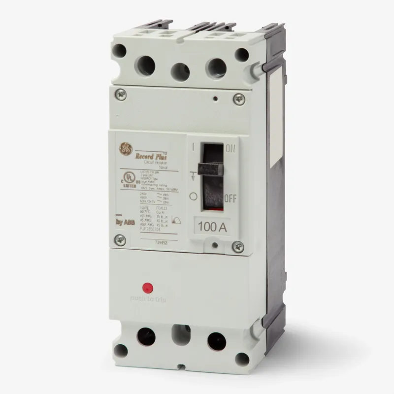 Buy Online ABB / General Electric FBN26TE100RV - 100A 2 Pole Molded Case Circuit Breaker