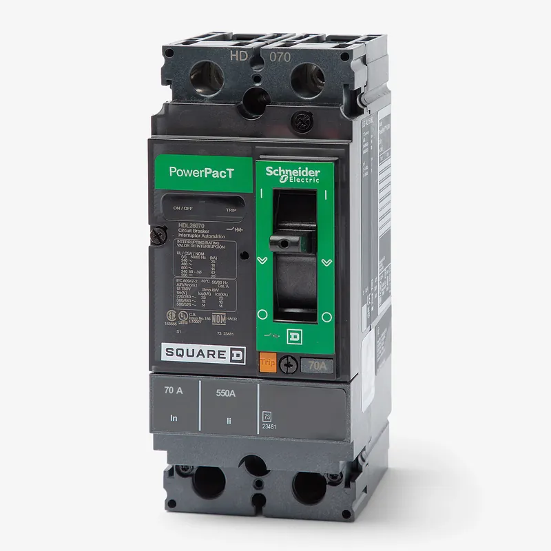 Best Seller Square D HDL26070 - 70A 2 Pole Molded Case Circuit Breaker