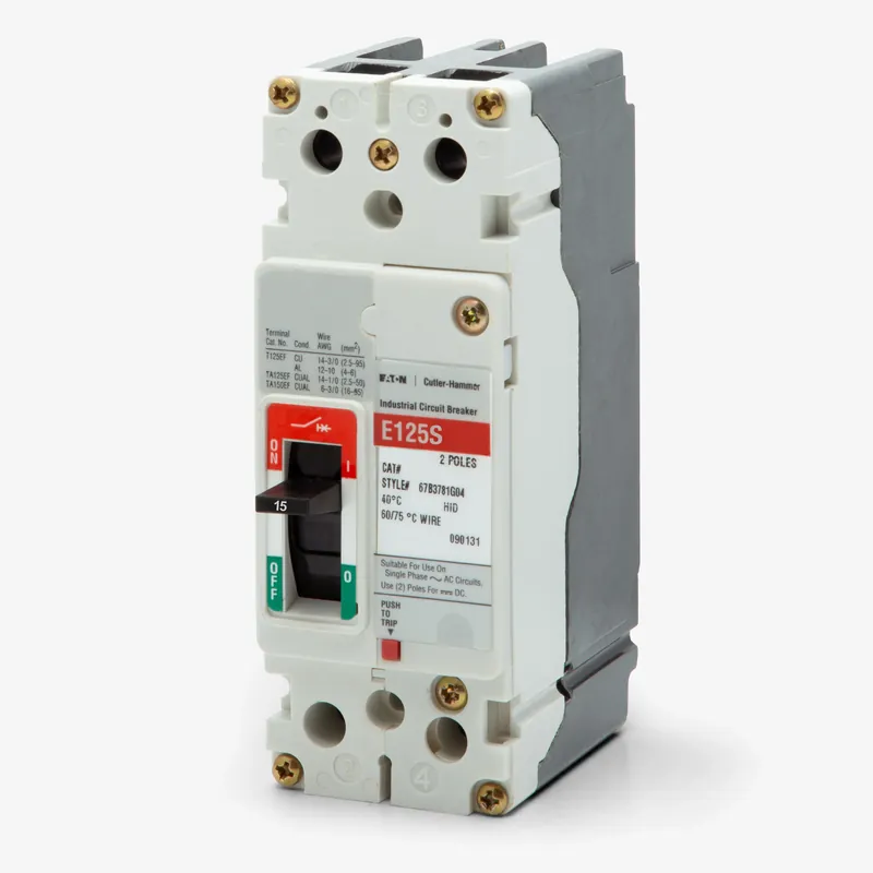 Hassle-Free Returns Eaton / Cutler-Hammer EGS2015FFB - 15A 2 Pole Molded Case Circuit Breaker