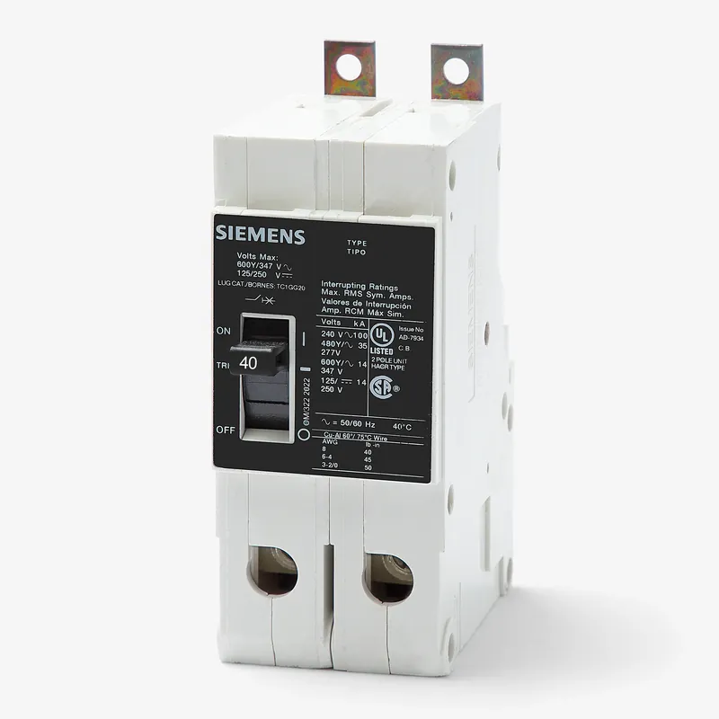 Siemens HGB2B040B - 40A 2 Pole Molded Case Circuit Breaker Genuine