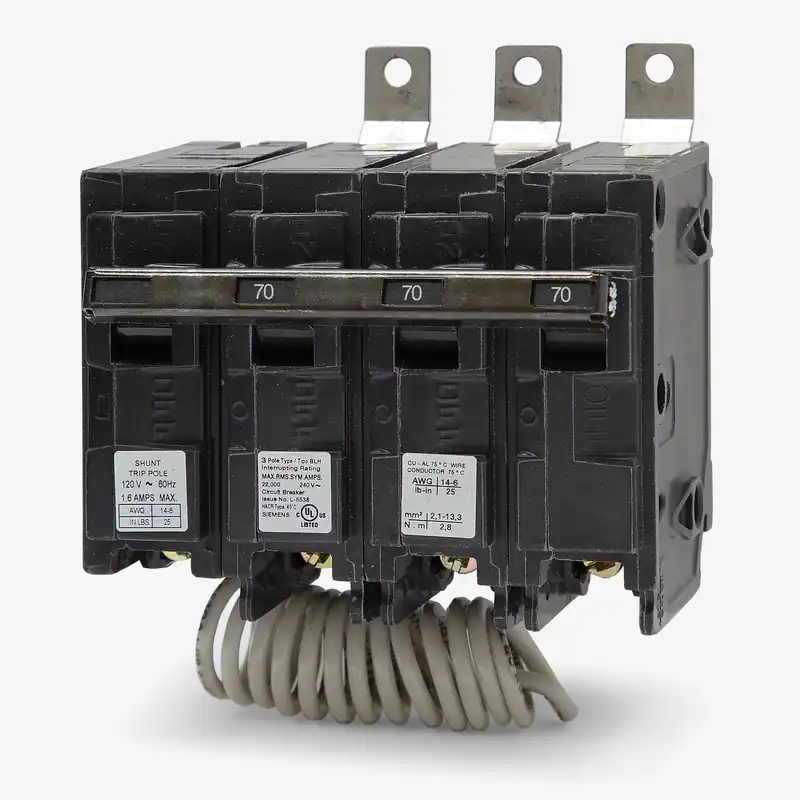 Siemens B370H00S01 - 70A 3 Pole Molded Case Circuit Breaker Secure Checkout