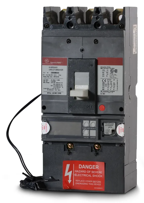 Cheap ABB / General Electric SGPB36BB0400 - 400A 3 Pole Molded Case Circuit Breaker