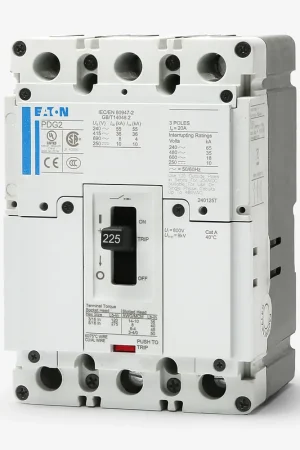 Bargain Eaton / Cutler-Hammer PDG23P0225TFFL - 225A 3 Pole Molded Case Circuit Breaker