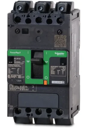 Affordable Square D BDL36125LU - 125A 3 Pole Molded Case Circuit Breaker