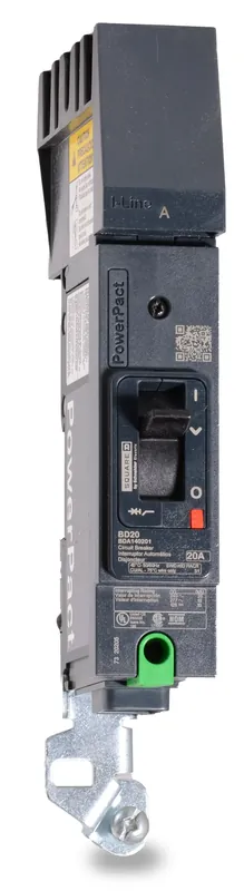 Buy Today Square D BDA140201 - 20A 1 Pole Molded Case Circuit Breaker