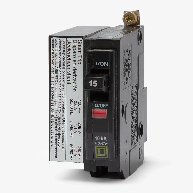 Square D QO1151021 - 15A 1 Pole Miniature Circuit Breaker Crafted