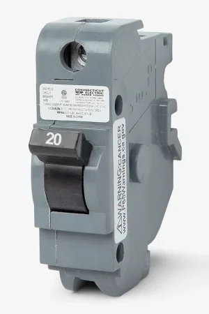 Connecticut Electric UBIF20NB - 20A 1 Pole Miniature Circuit Breaker Instant Buy