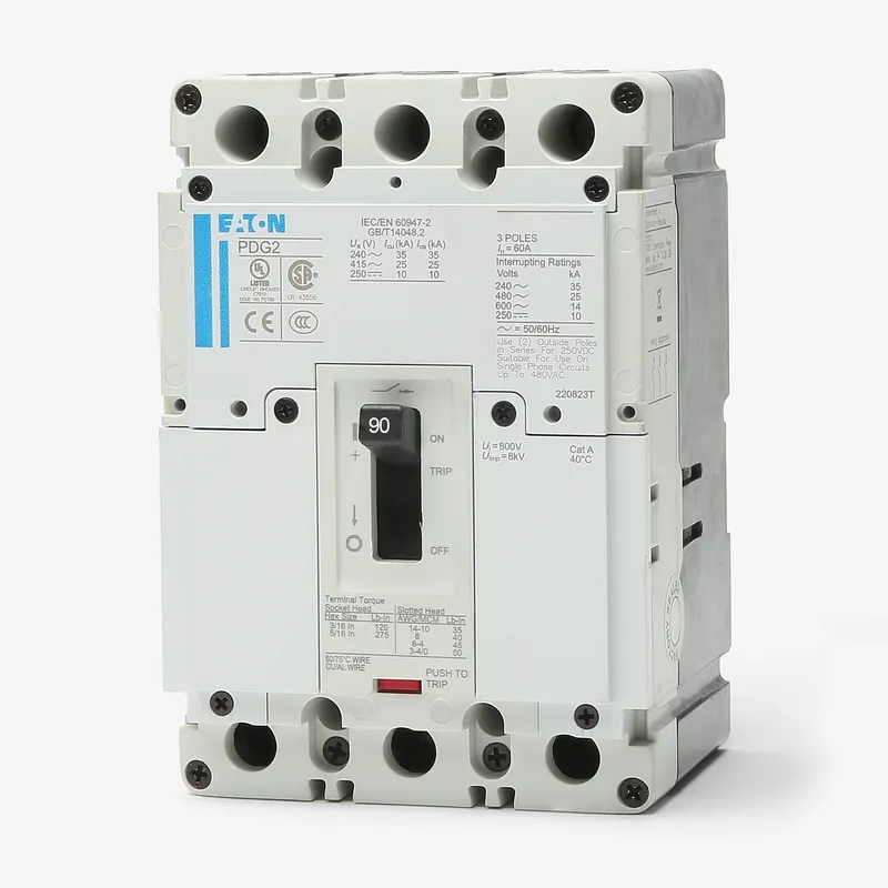 Final Sale Eaton / Cutler-Hammer PDG23F0090TFFL - 90A 3 Pole Molded Case Circuit Breaker