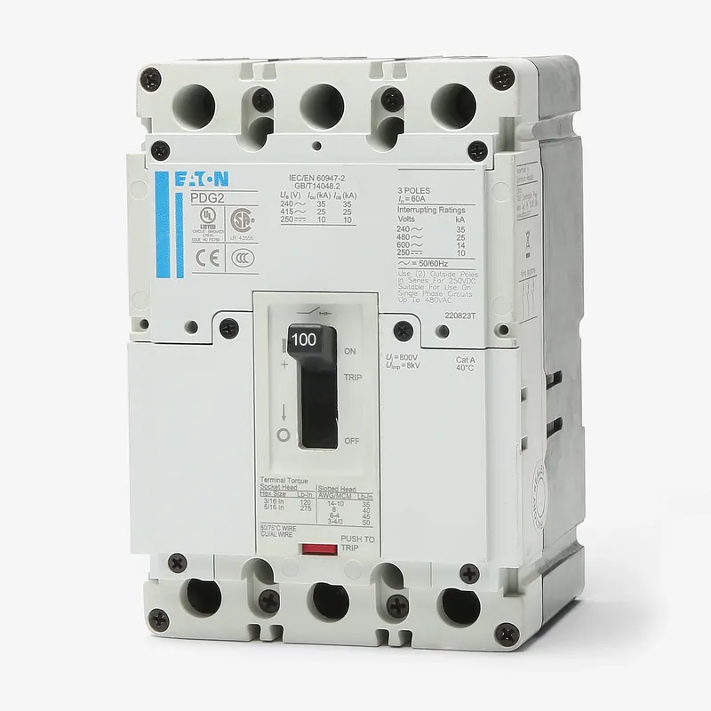 Holiday Sale Eaton / Cutler-Hammer PDG23F0100TFFL - 100A 3 Pole Molded Case Circuit Breaker