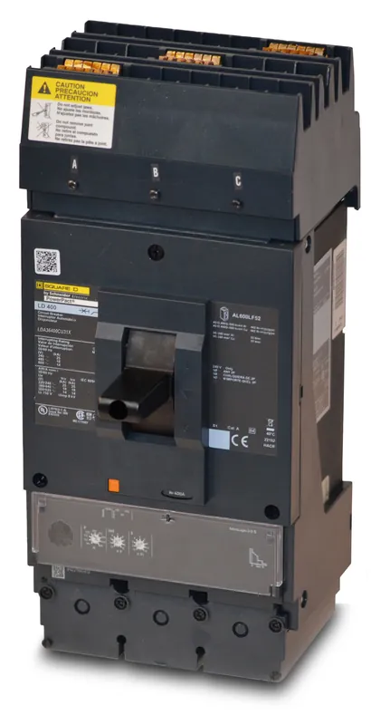 Premium Square D LDA36400CU31X - 400A 3 Pole Molded Case Circuit Breaker