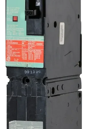 Don't Miss Out Siemens CED62B050 - 50A 2 Pole Molded Case Circuit Breaker