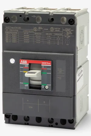 ABB XT4NU3125AFJ000XXX - 125A 3 Pole Molded Case Circuit Breaker Limited Offer