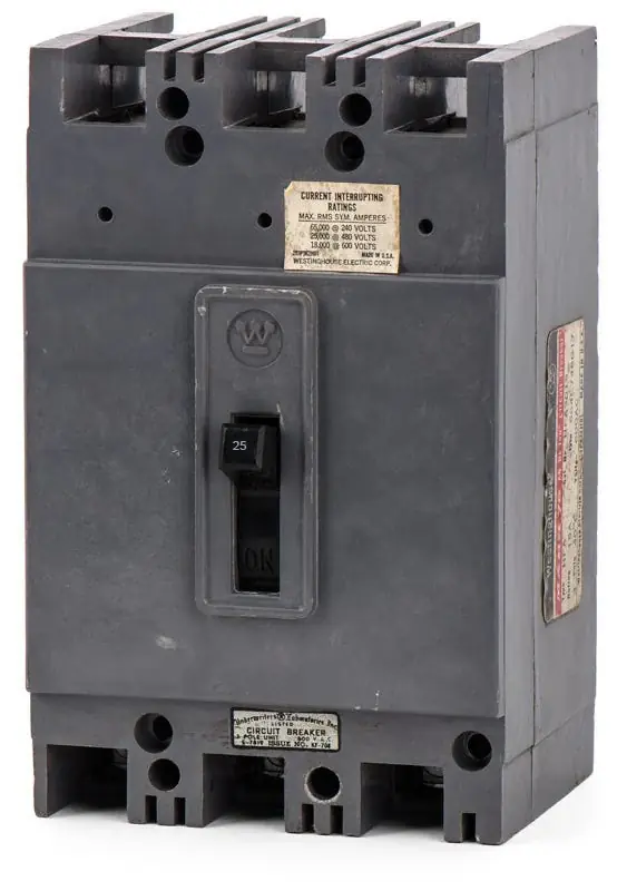 Factory Price Eaton / Westinghouse HFA3025 - 25A 3 Pole Molded Case Circuit Breaker
