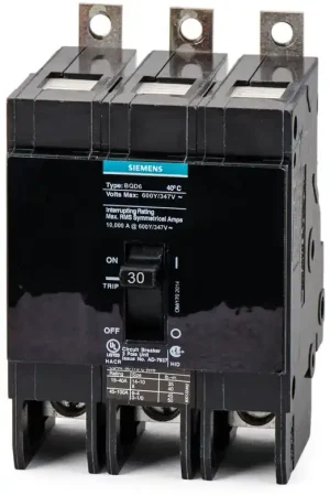 Buy Today Siemens BQD6330 - 30A 3 Pole Molded Case Circuit Breaker