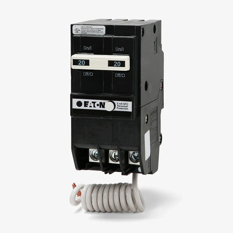 Eaton / Cutler-Hammer BRN220GF - 20A GFCI Miniature Circuit Breaker Special Discount