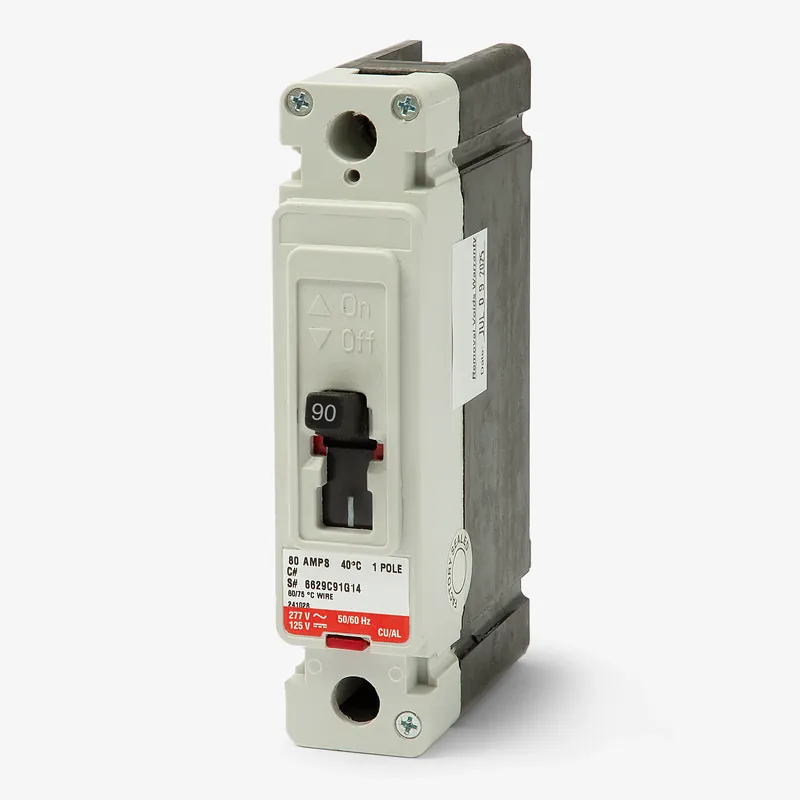 Fresh Stock Eaton / Cutler-Hammer FD1090 - 90A 1 Pole Molded Case Circuit Breaker