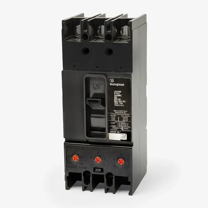 Eaton / Westinghouse JB3225 - 225A 3 Pole Molded Case Circuit Breaker New Release