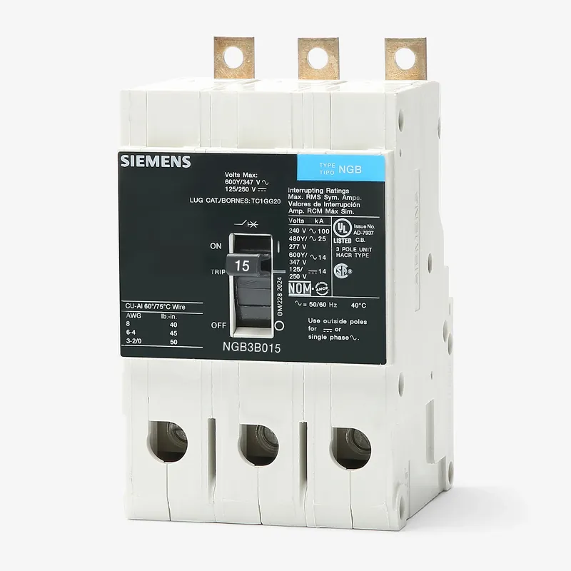 Fan Favorite Siemens NGB3B015 - 15A 3 Pole Molded Case Circuit Breaker