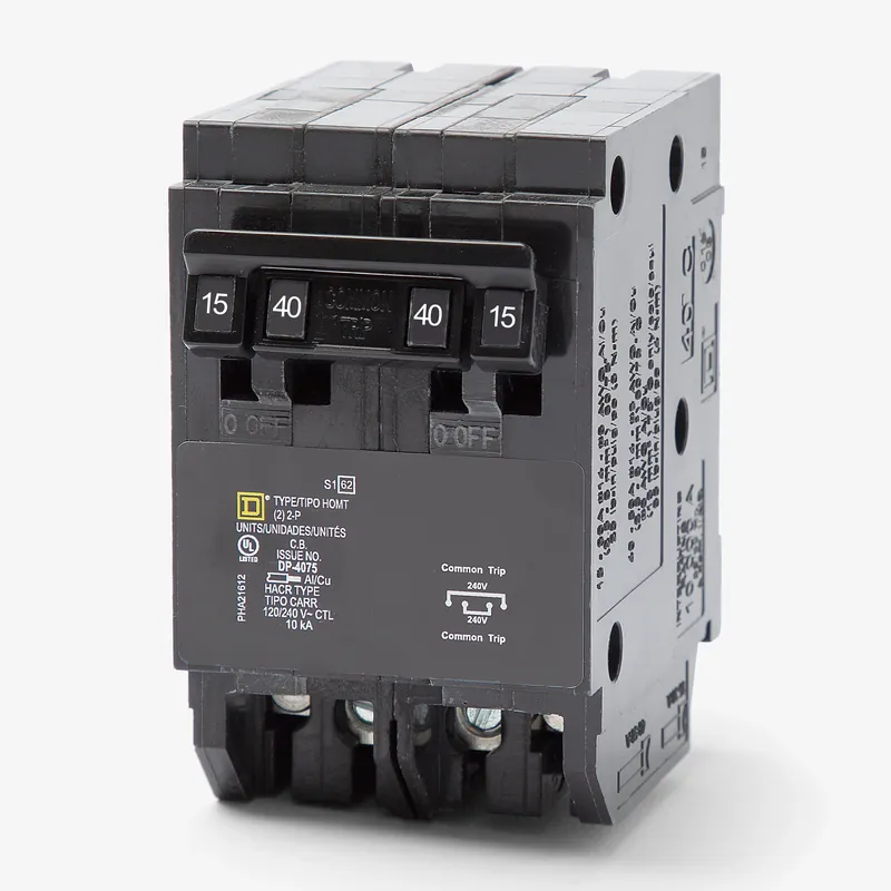 Cheap Square D HOMT215240 - 15/40A Quad Tandem Miniature Circuit Breaker